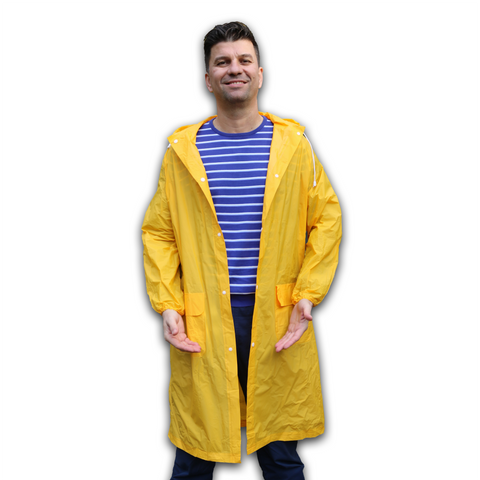 Pelerina de Ploaie - Model Universal - Galben - BSP Guard