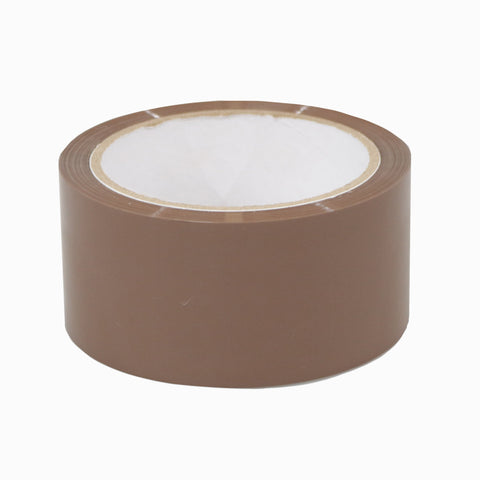Set x10 Banda adeziva de tip scotch, 4.8 cm x 50 m, maro