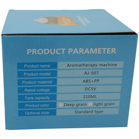 Difuzor Aroma Terapie tip Umidificator cu 7 Lumini și Încarcare USB
