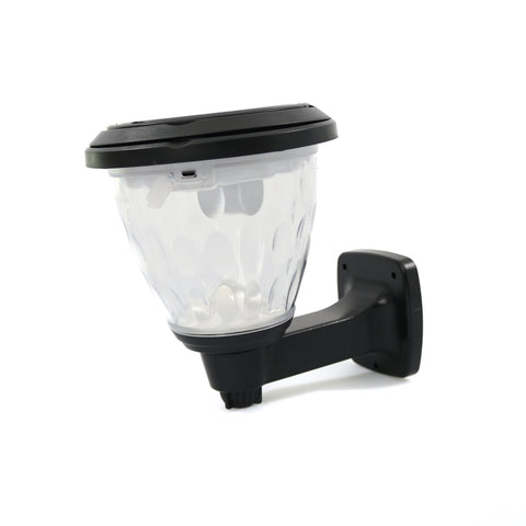 Lampa solara GDPLUS pentru gradina cu LED de perete cu senzor de miscare GD-2203-B