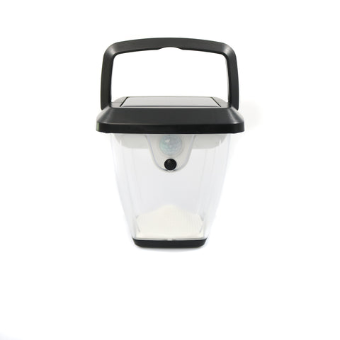 Lampa solara GDPLUS pentru gradina cu senzor de miscare 30W GD-2204-B