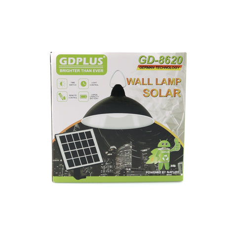 Lampa solara GDPLUS de perete cu telecomanda GD-8620