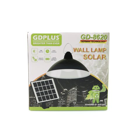 Lampa solara GDPLUS de perete cu telecomanda GD-8620